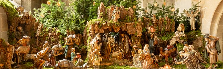 Photographie der Krippe von Sebastian Osterrieder