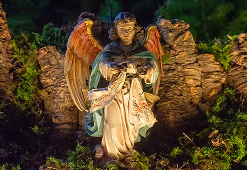 Verkündigungsengel aus der Krippe von Sebastian Osterrieder
