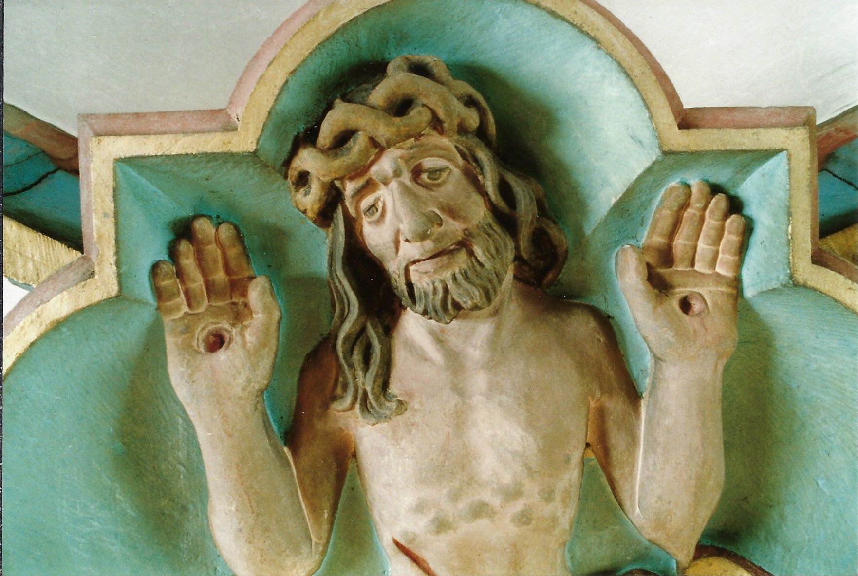 Ausschnitt des Schmerzensmannes