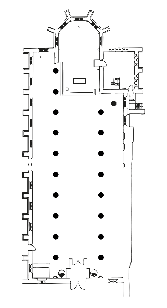 Grundriss des Münsters