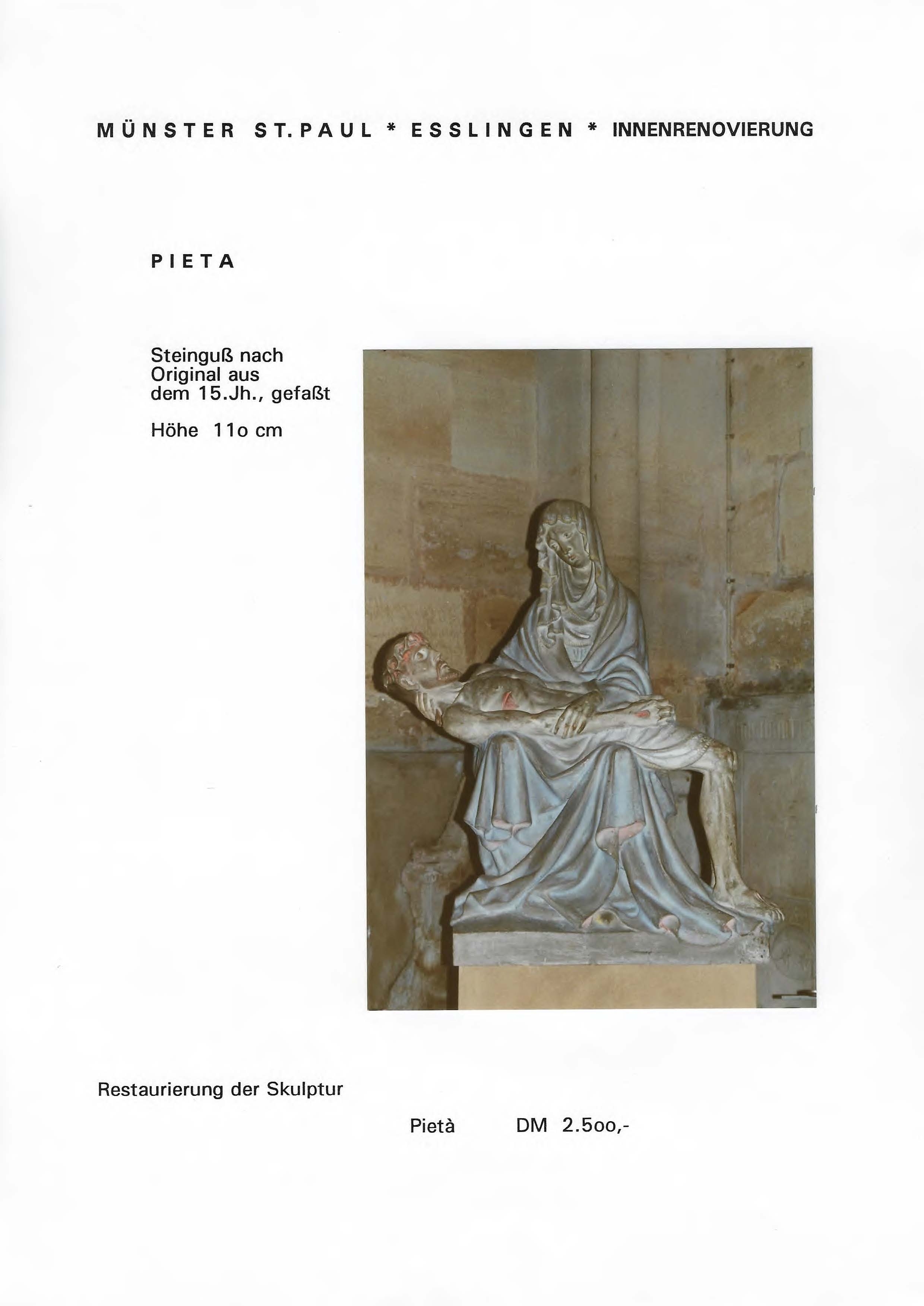 Vesperbild Pietà